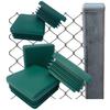 Internal cap for profile post roof 70X70 10 PCS GREEN