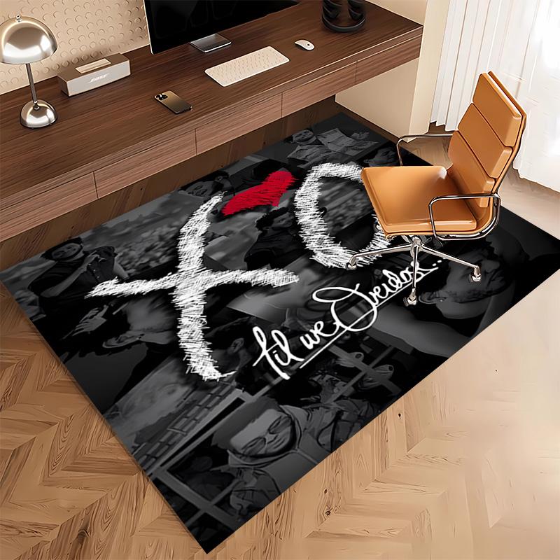 1pc The Weeknd After Hours Print Area Rug - Soft, Washable Non-Slip Indoor Mat, Living Room, Home Office Decorative Rug,Office Decorative