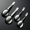 316 Stainless Steel Spoon Spoon Deepened Thickened Soup Eating Round Spoon Large High Value Spoon Small