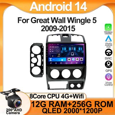 Для Great Wall Wingle 5 2009-2015 автомобильный радиоплеер Car Carplay экран Autoradio Mirror Link Car Intelligent Systems 8 Core DSP