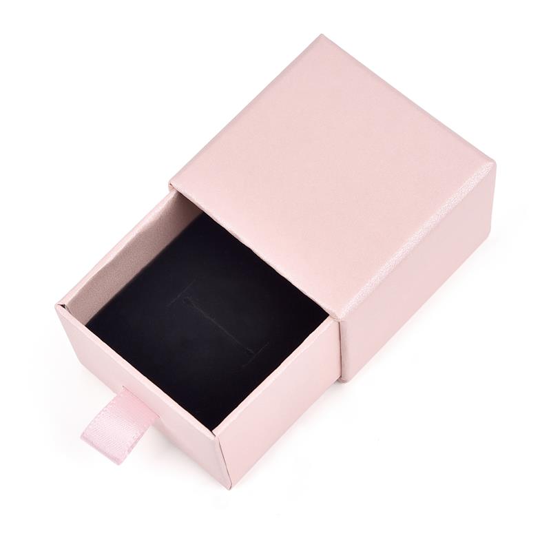 Drawer Jewelry Packaging Box Pull Out Necklace Ring Earring Bracelet Storage Organizer Display Gift Box 5 * 5 * 3cm