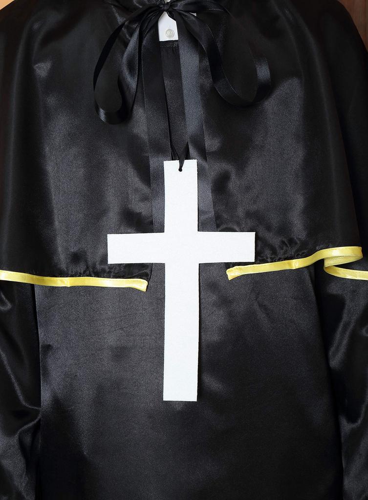 Party City Косплей Кристон Халат Черный Мужской