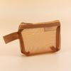 Transparent Nylon Mesh Pencil Pouch Toiletry Carry Pouch Portable Organizer Sticker Tape Accessories