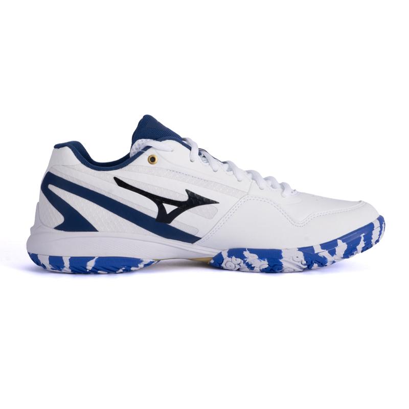 Mizuno Коготь Орла Коготь 4 Амортизация, Износостойкие Бадминтонные Кроссовки Унисекс Люкс Золотой Синий 71GA264304
