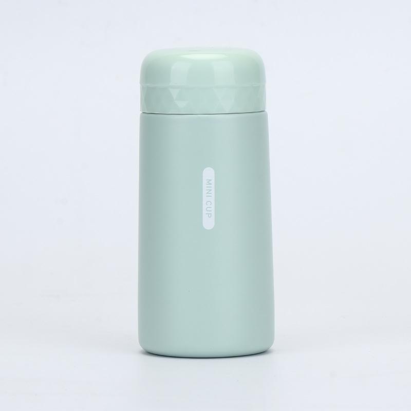 Удобная мини-чашка из нержавеющей стали, ультракомпактная портативная герметичная чашка для воды для мужчин и женщин, студенческая мода