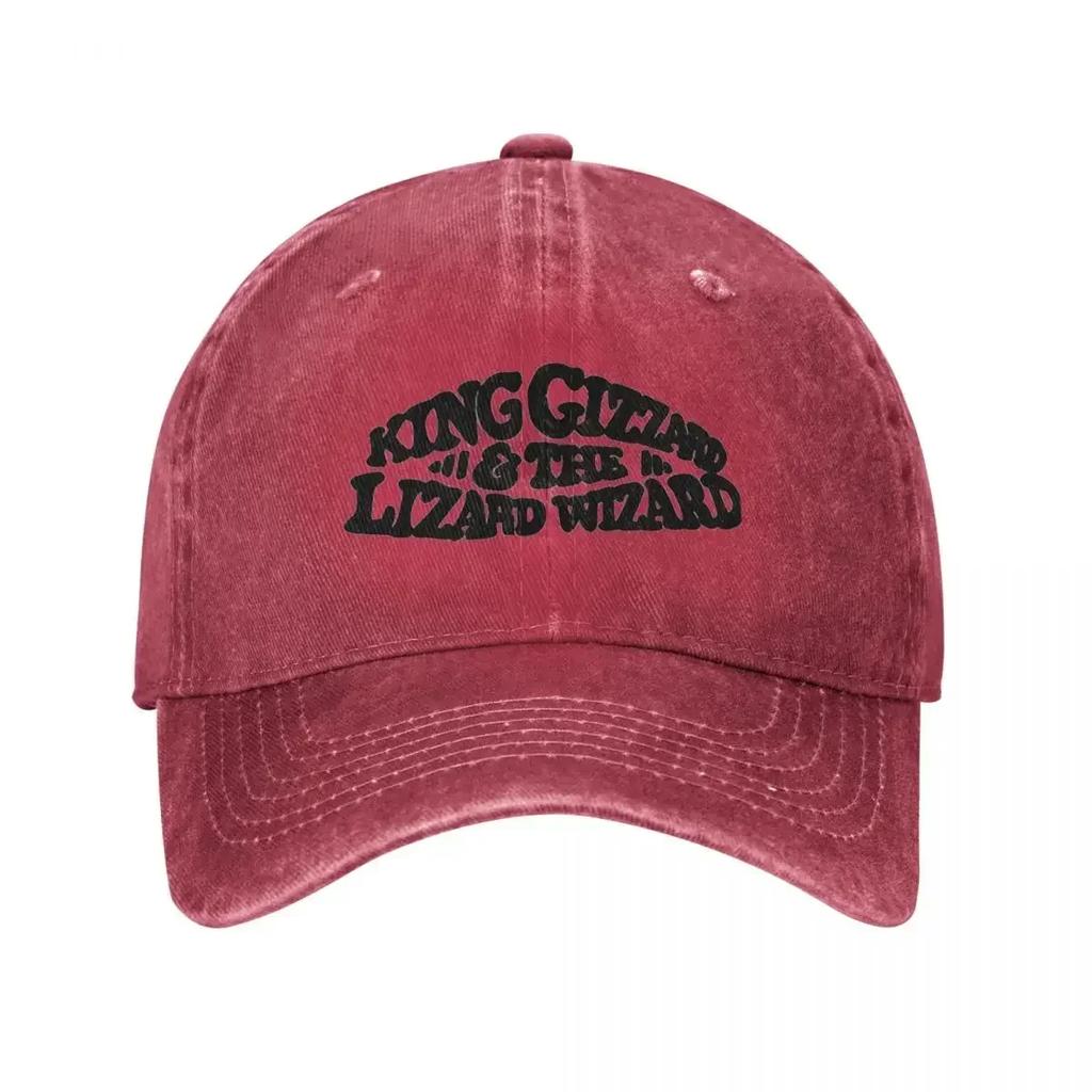 King Gizzard Australian Rock Music Baseball Cap Black Outdoor Sport Trucker Hat Couple Women Casual Sun Protection Baseball Caps