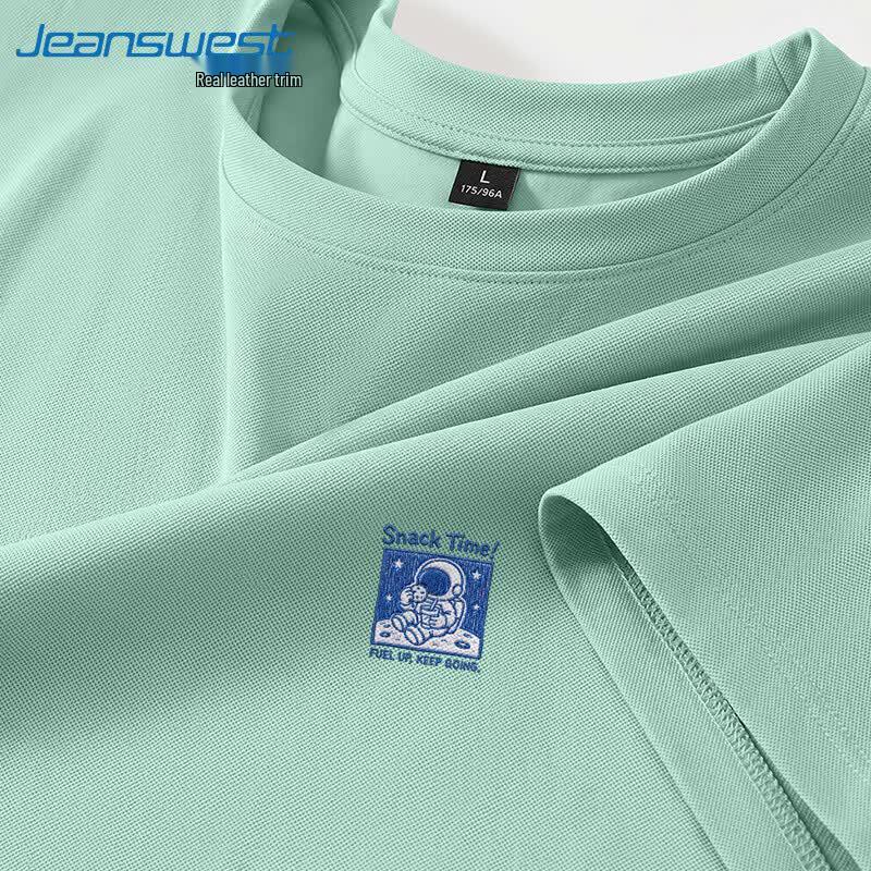 Мужская футболка-астронавт Jeanswest из ледяного шелка, быстросохнущая