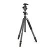 National Geographic NATIONAL GEOGRAPHIC Треугольный штатив для путешествий с гайкой, с шаровой головкой, складной, в комплект входит специальная сумка, грузоподъемность 8 кг, 90 градусов
