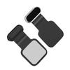 Silicone Alloy L Port Phone Anti Dust Plug Dustproof Metal Stopper Phone Dustproof Plug