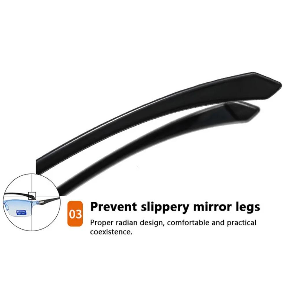 Smart Automatic Zoom Reading Glasses Rimless Computer Goggles New Blue Light Glasses Unisex