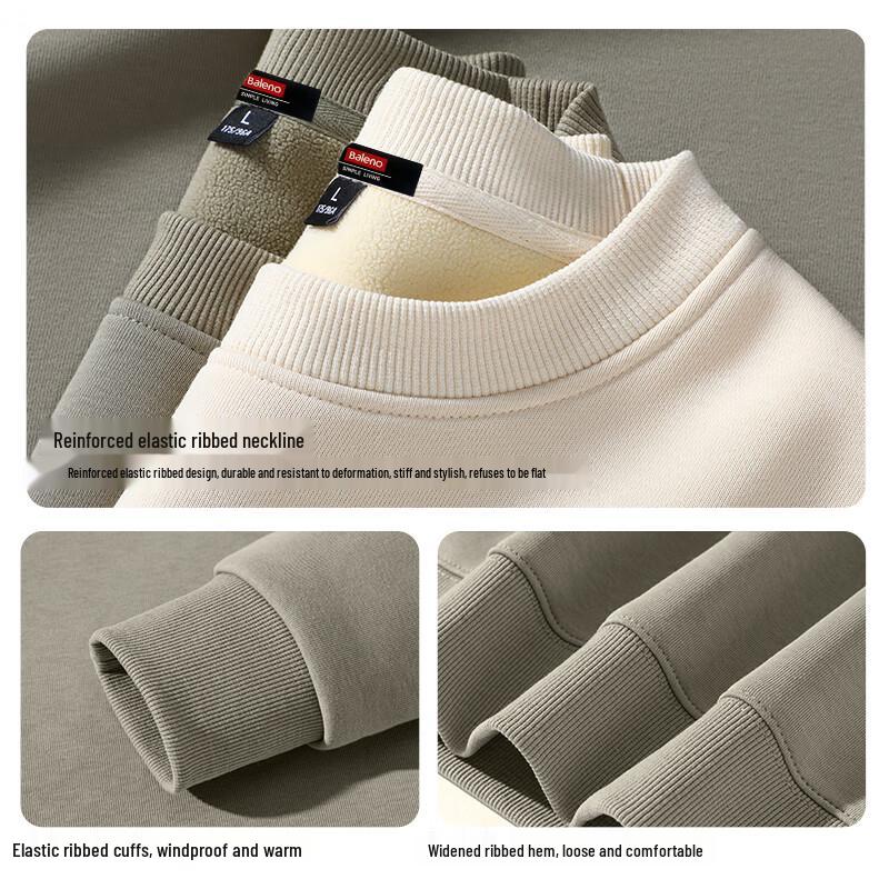 Мужской флисовый пуловер Baleno с принтом щенка на скейтборде