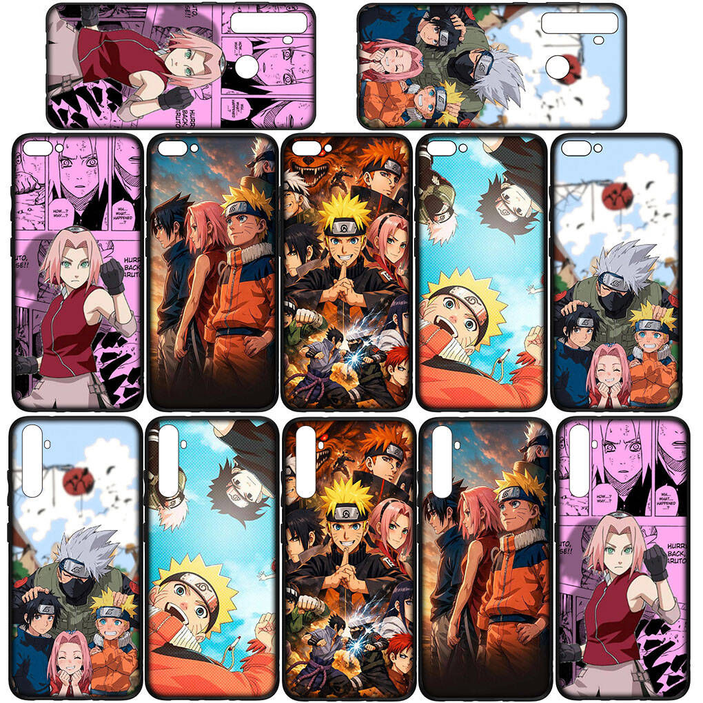 Case for iPhone 17 15 16 Plus Xiaomi Poco X7 X6 F8 F7 C85 C75 C71 Redmi Note 14 12 11 13 Pro Max A4 14C 13C 15C Kakashi Sasuke Narutos Haruno Sakura