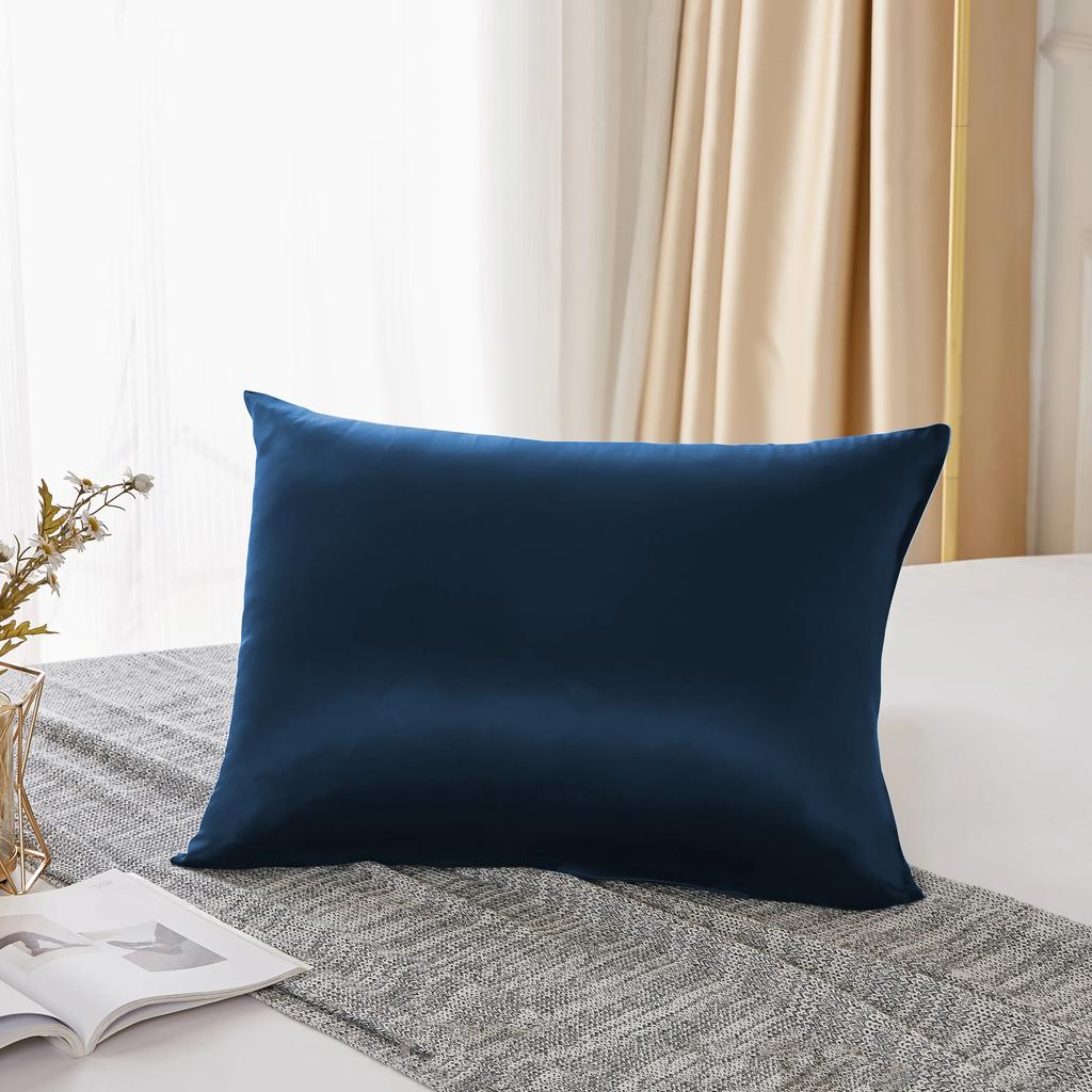 25 Momme Natural Mulberry Silk Pillowcase,Both Sided Pure Silk Pillow Cover Gifts for Women,Pure Silk Pillowcsae For Hair