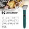 Multifunctional Vibration Makeup Brush 10 Speeds Erotic Sex Toys  Female Orgasm Clitoral