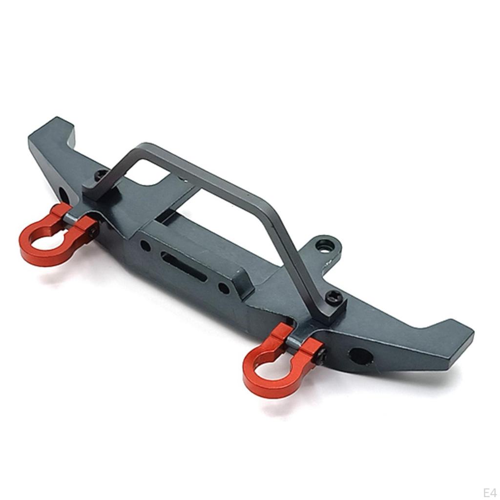 Передний противоударный бампер с фаркопом Подходит для WPL C14 C24 1/16 RC Грузовика Автомобиля Обновление аксессуары