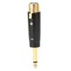 6.35mm Mono Male To XLR Female O Adapter for Guitar O Cable Microphone Interface