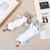 Lovely Long Cat Plush Doll Toys Soft Stuffed Animal Keychain Backpack Pendant For Kids Girls Birthday Gifts