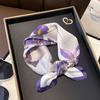 Scarf Silk Bandana Women Square Scarves Wrap Kerchief Spring Fashion Luxury High Quality Headband Hijab Shawls