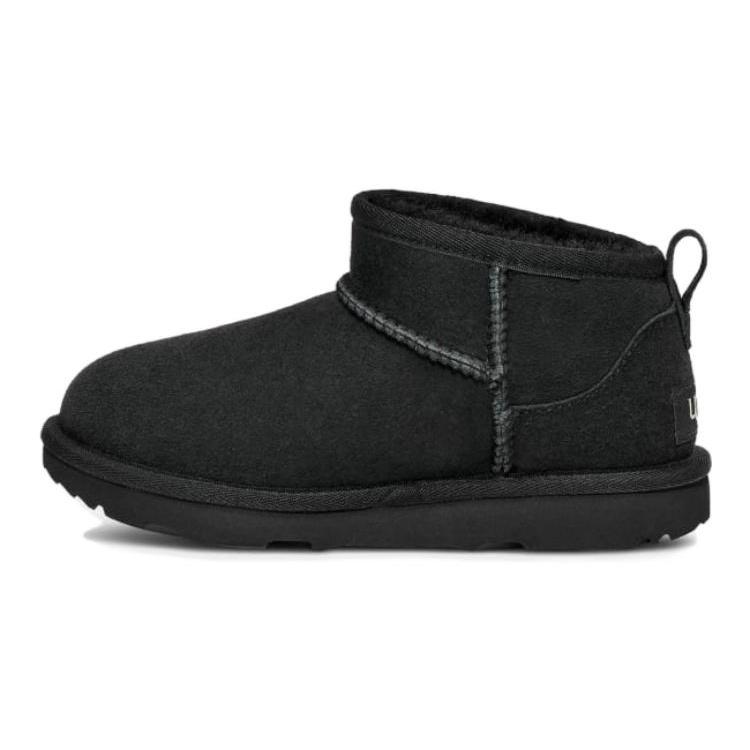 (GS) Детские ботинки UGG Classic Ultra Mini 'Черный' 1130750K-BLK