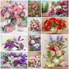 Decorative Flower 5D DIY Diamond Painting Full Square/Round Drill Beautiful Flower Diamond Embroidery Kits Cross Stitch Home Decor Gift