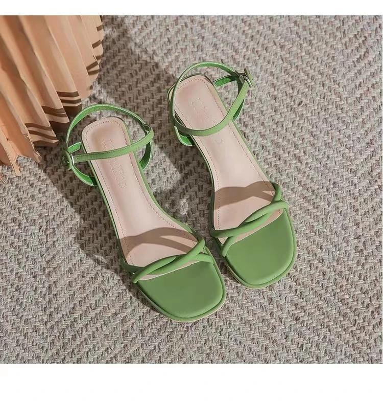 2024 Женские босоножки на высоком каблуке, массивные туфли для вечеринок, 2024, летние тапочки 2024 года, шлепанцы, туфли-лодочки, женские шлепанцы с открытой пяткой