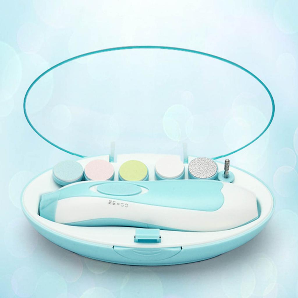 6 в 1 электрический детский триммер для ногтей беспроводной малошумный портативный электрический кусачки для ногтей для младенцев Sky