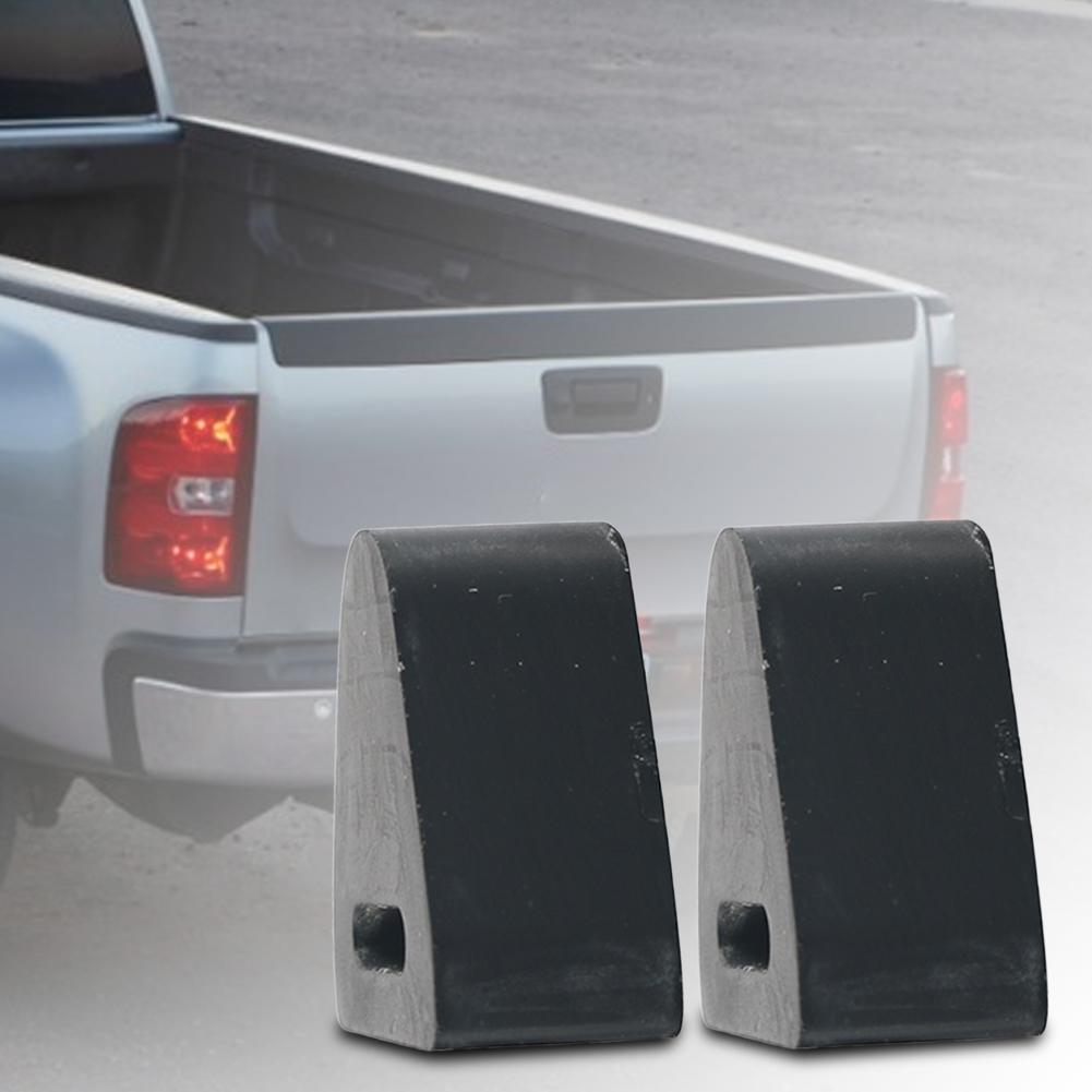 2 шт., левая или правая защелка крышки багажника, резиновый упор, замена#:16633065 Защелка бампера задней двери для Chevrolet Silverado