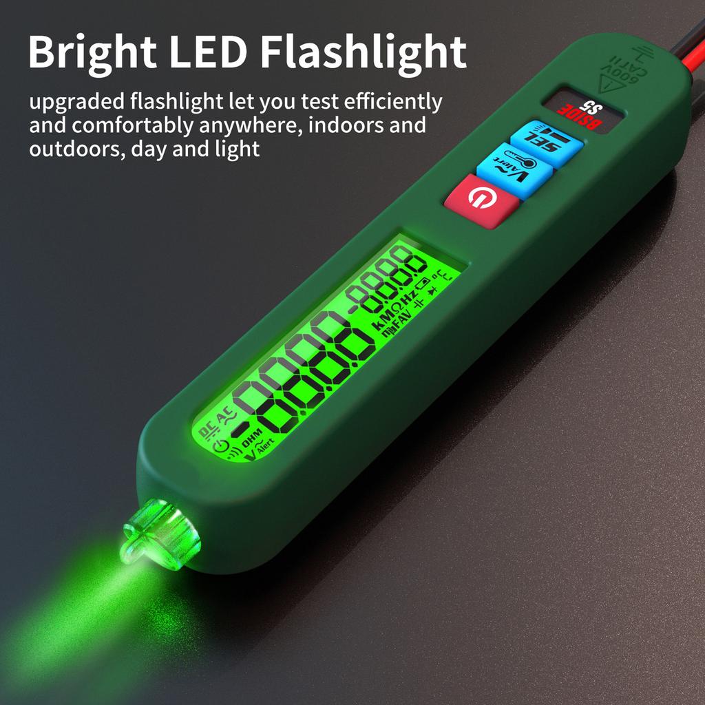 Цифровой мультиметр, тестер Smart-Pen, автоматический диапазон напряжения, емкостная ручка, электрический измерительный прибор, измеритель непрерывности диодов