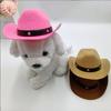 Pet Accessories Pet Dog Hat Adjustable Cowboy Hats Outdoor Dogs Cat Caps