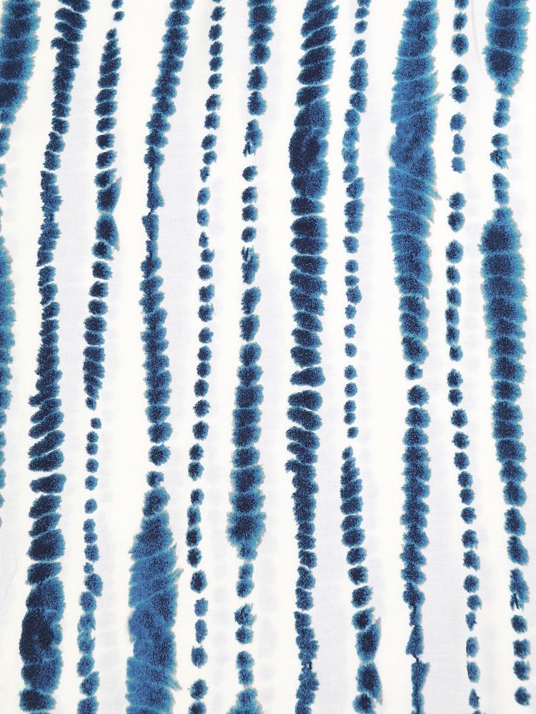 EDOLYNSA Синий полосатый кафтан, богемное пляжное платье с рукавами «летучая мышь», женский купальный костюм для отдыха, летняя одежда, домашняя одежда Q1523