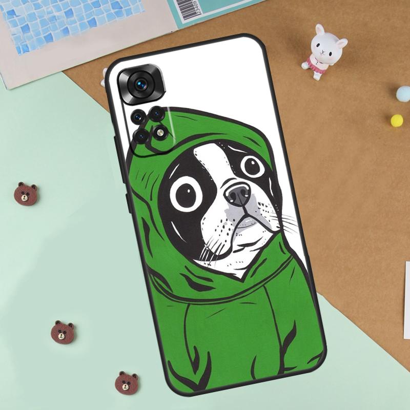French Bulldog Art Case For Xiaomi Redmi 14C 10C 12C 13C Cover For Redmi Note 14 Pro 13 9 10 11 12 10S 11S 12S