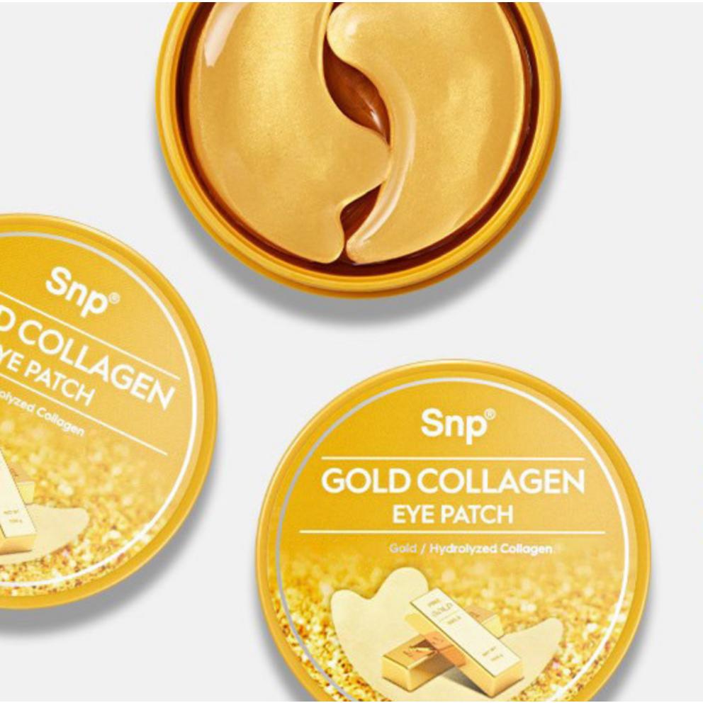 Патчи для глаз SNP Gold Collagen, 60 шт., 1 упаковка