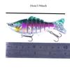 Тонущие воблеры 7 сегментов Pesca Fishing Lures Multi Jointed Swimbait Hard Bait Fishing Tackle Bass Isca Crankbait