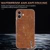 AZNS For iPhone 16 Case Electroplating Crocodile Texture PU+TPU Phone Cover