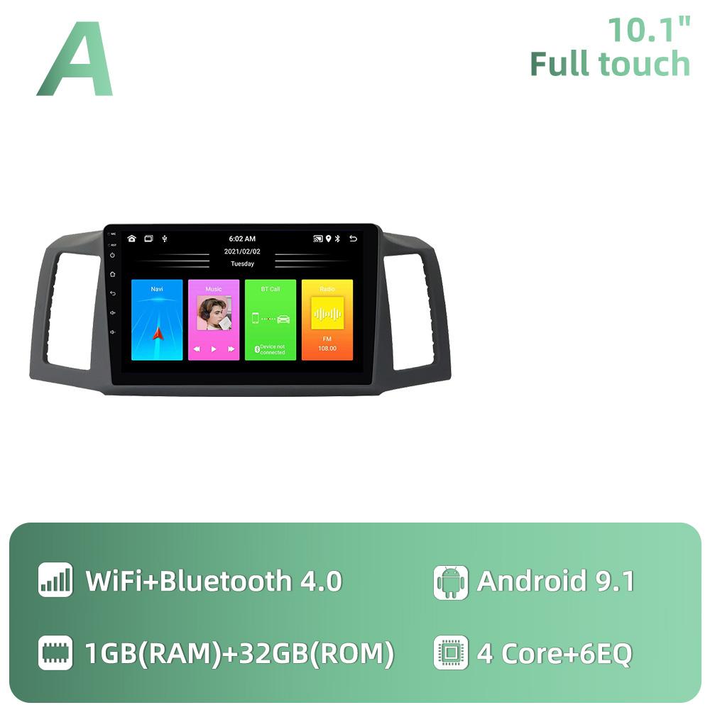 2 Din Android мультимедиа для JEEP Grand Cherokee WK 2004-2007 Автомобильное радио Стерео Carplay Авто GPS-навигация Головное устройство Авторадио