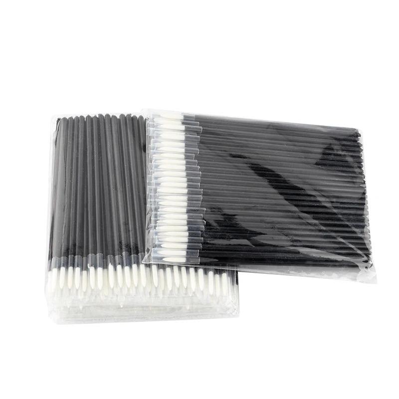 ГОРЯЧИЕ 50 шт. кисти для подводки глаз, длинный тонкий наконечник, аппликатор для подводки глаз, палочка для женщин, кисти для макияжа, косметические одноразовые принадлежности для красоты глаз