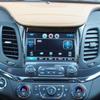 Carbon Fiber Interior Navigation Display Upper Cover Trim For Chevrolet Impala