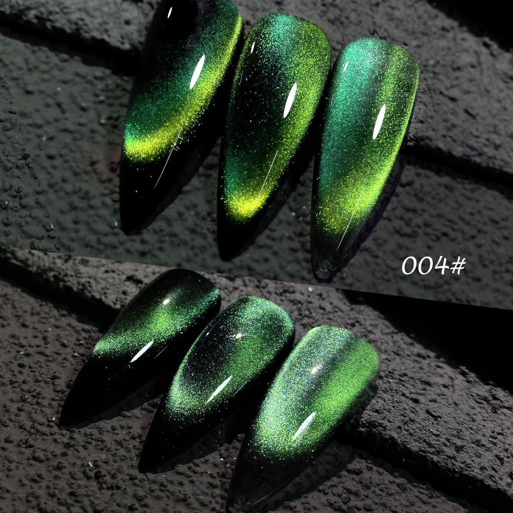 Популярный новый клей для лака для ногтей, умный радужный клей «кошачий глаз», клей для ногтей, цветной клей для фототерапии «кошачий глаз»