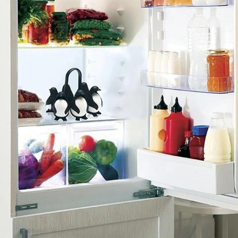 Shape Kitchen Egg Storage Rack Egg Cooker Refrigerator Storage Shelf MIT