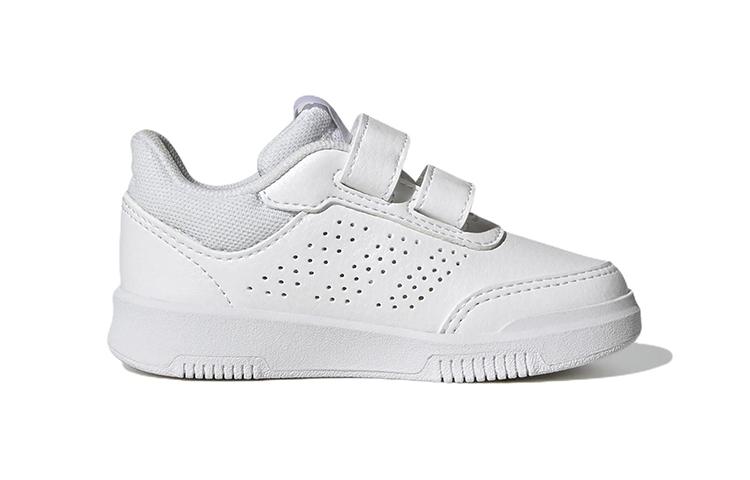 adidas Neo Tensaur Спортивная тренировочная обувь с крючком Дышащая Низкая для малышей Белая Младенцы и малыши GW1990