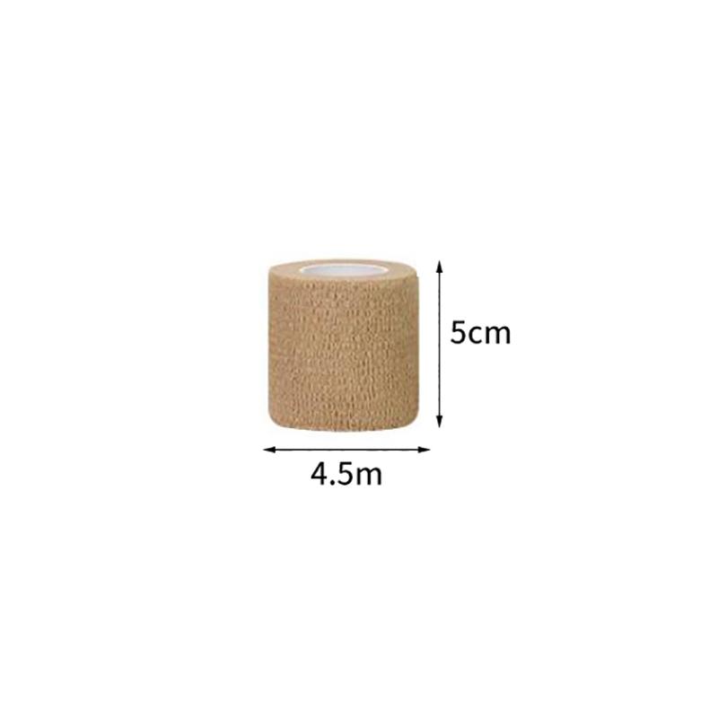 Нетканый эластичный спортивный самоклеящийся эластичный бинт, лента-бинт, эластопласт для поддержки колена, пальцев, лодыжки, ладони, плеча