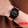 DW5600 GW-M5610 DW-6900 GW-B5600 Нейлоновый холщовый ремешок для Casio GA2100 GM2100 Модифицированный ремешок для часов мужской Наручный ремешок для активного отдыха и спорта