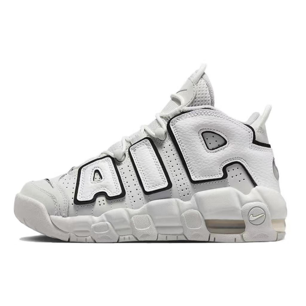 Nike Кроссовки Air More Uptempo Mid top Винтажные Баскетбольные Кроссовки GS Розовые FD0022-001(КомандаБ-воздух)