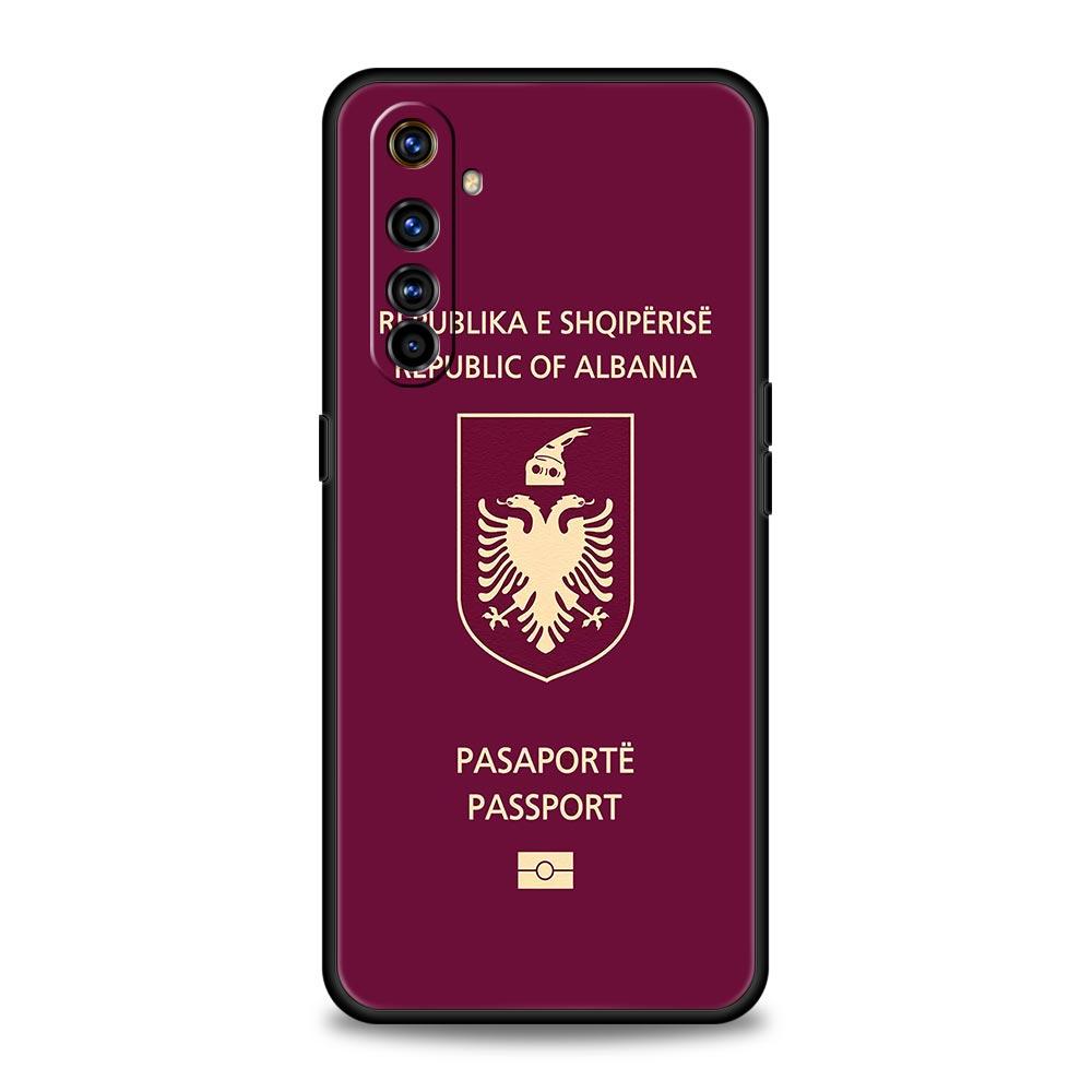 Паспорт Алжира и России для Realme 11 10 9 8 5G 7 6 GT2 Pro Plus C21 C11 C25 C35, мягкий чехол для Realme GT Neo 2 3 3T, чехол для телефона