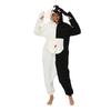 Monokuma Cosplay Costume Women Onesies Kigurumi for Halloween Christmas Outfits Full Body Pijamas Sleepwear Jumpsuit, Cartoon Character Kigurumi
