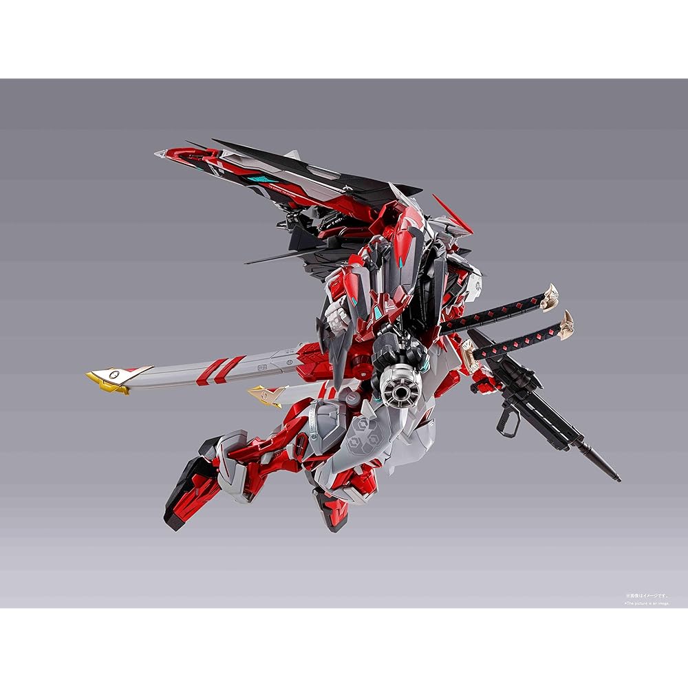 TAMASHII NATIONS Metal Build Гандам Астрай Красная Рамка Альтернативный Удар 180 мм Фигурка Действия ABS ПВХ Литье под Давлением Окрашенная