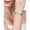 ZAVERI PEARLS Green Multistrand Beaded Ethnic Bracelet For Women-