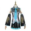 [Milky Time] Hatsune Miku Cosplay Halloween VOCALOID Original Costume with Wig (Outfit, Size L)