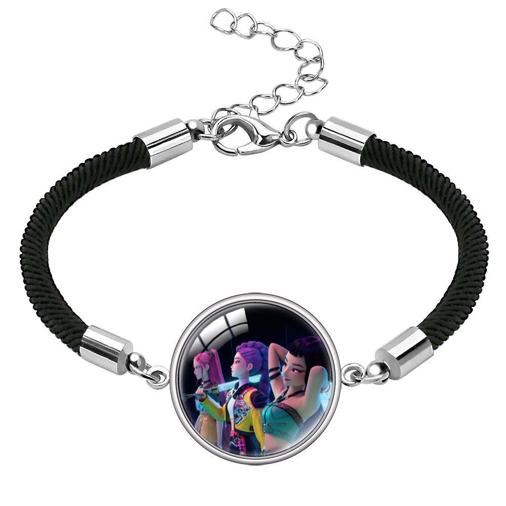 Руми Зои Мира Драгоценный Браслет Мультяшный Многоцветный Веревочный Ручной Ювелирный