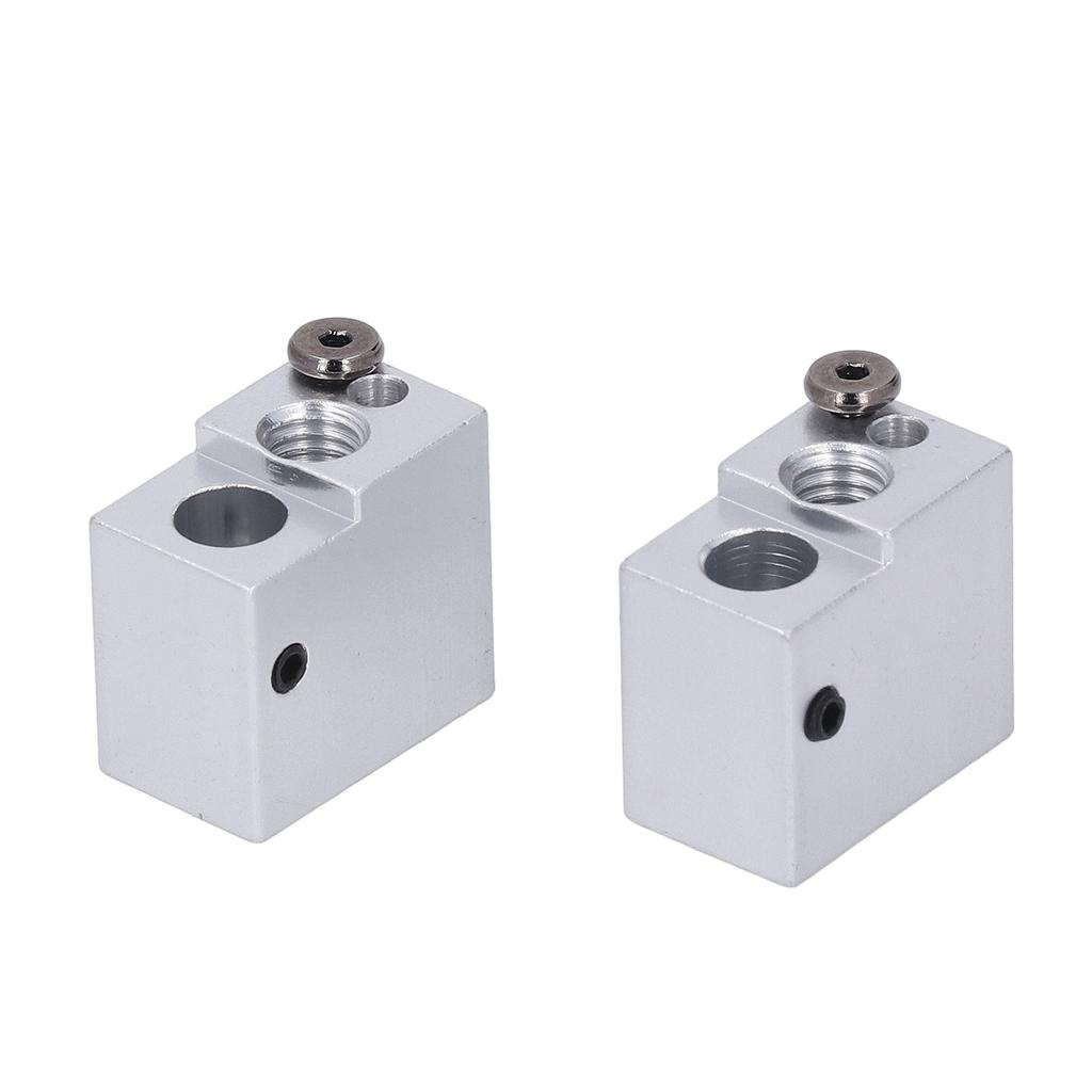 2 шт. алюминиевый нагревательный блок сменный нагреватель для печати аксессуары для 3D-принтера Kobra 3